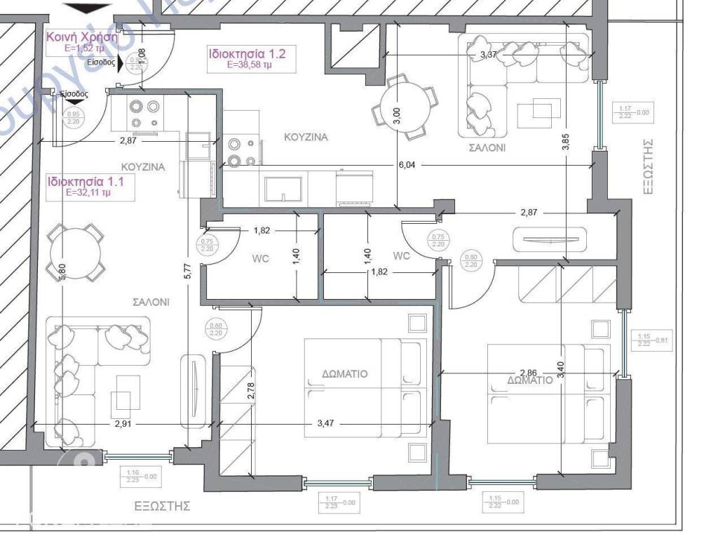 Forumland Real Estate, Κάτοψη ορόφου