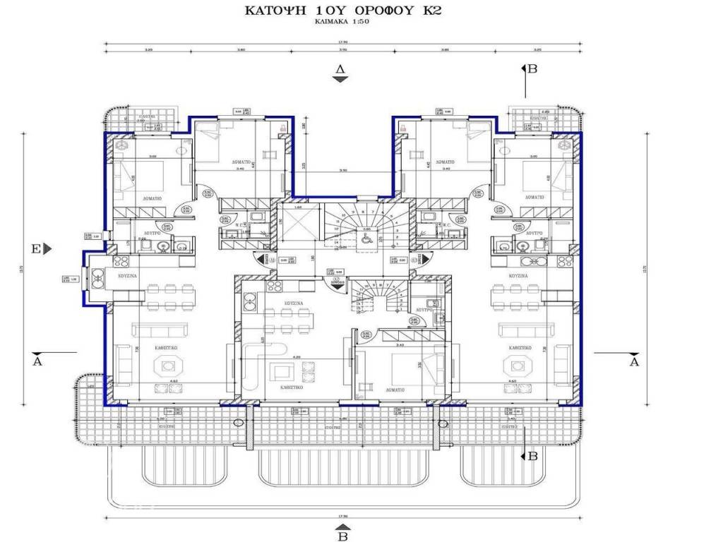 Forumland Real Estate, Κάτοψη 1ος όροφος
