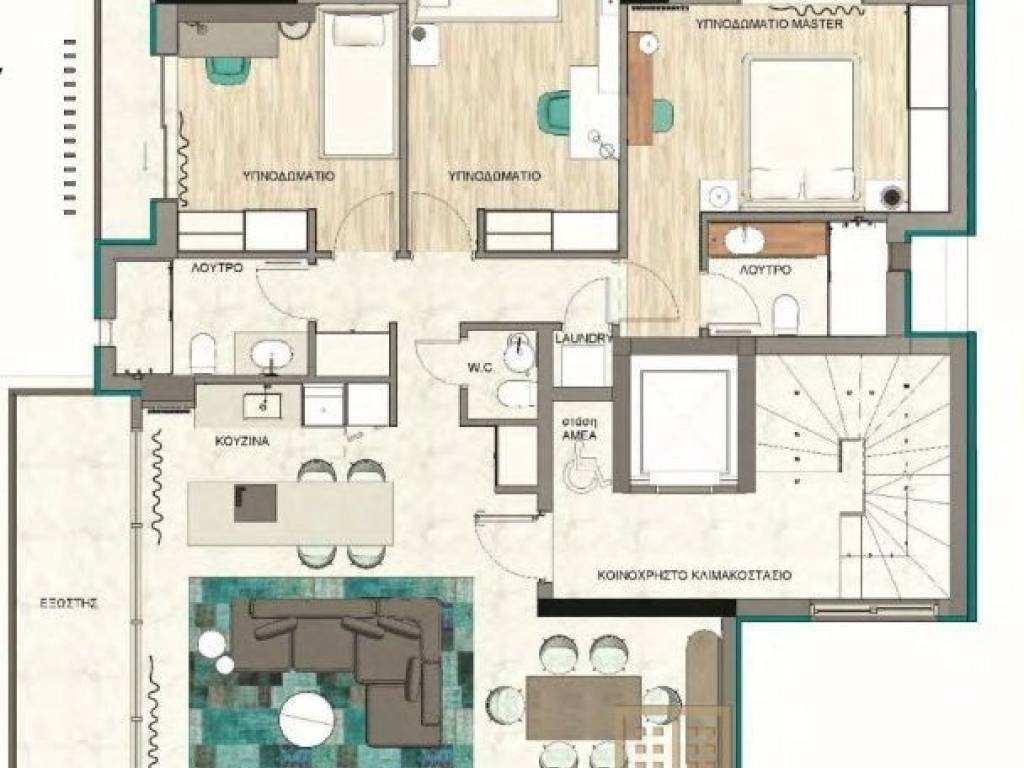 Εσωτερικοι χώροι