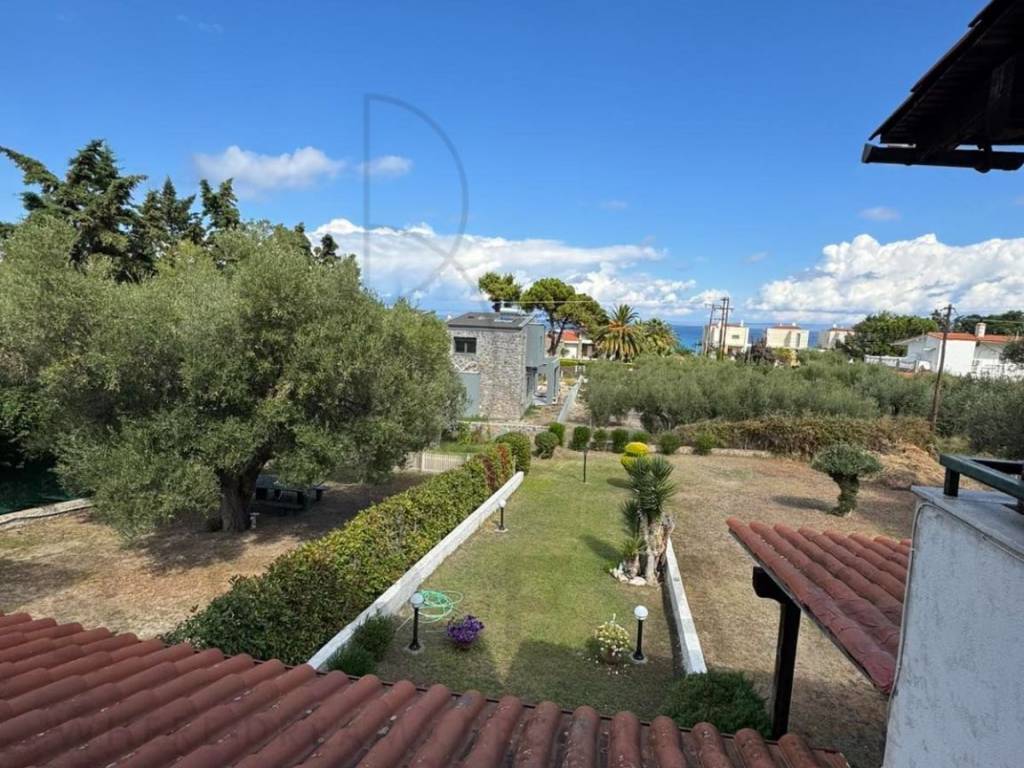 θέα στον κήπο από 1ο όροφο