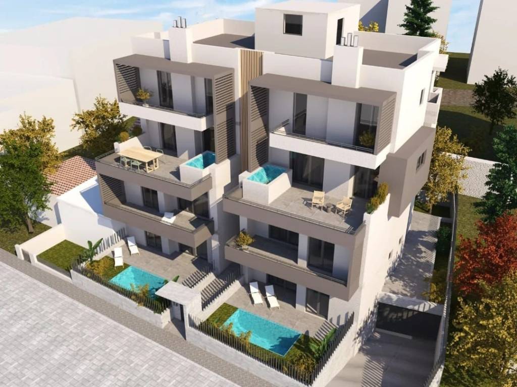 New luxury maisonette on the 2nd - 3rd floor