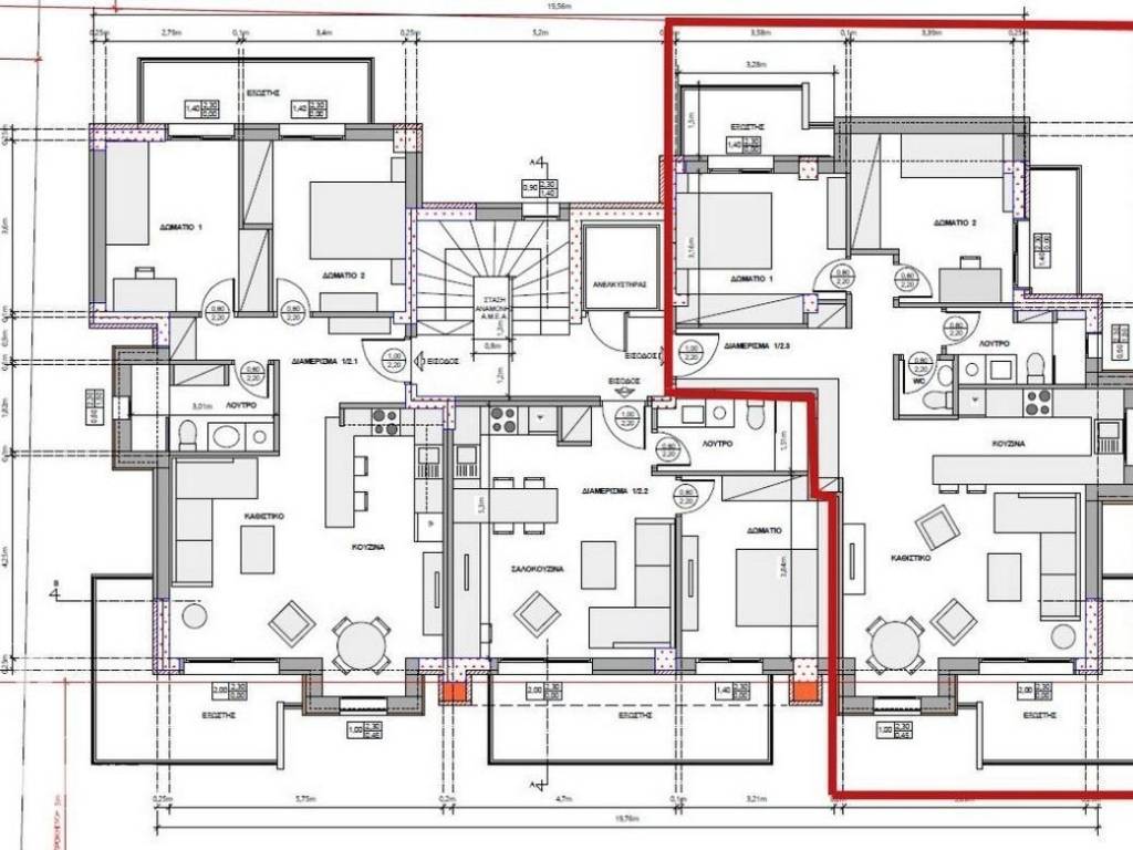 Forumland Real Estate, Κάτοψη διαμερίσματος