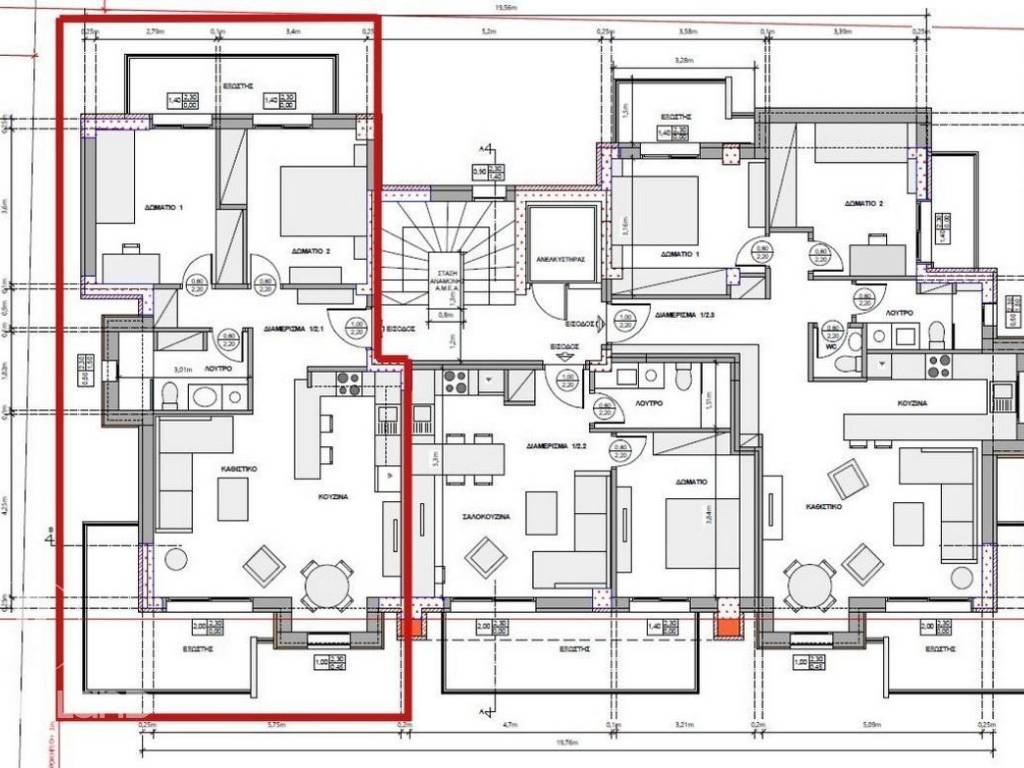 Forumland Real Estate, Κάτοψη διαμερίσματος