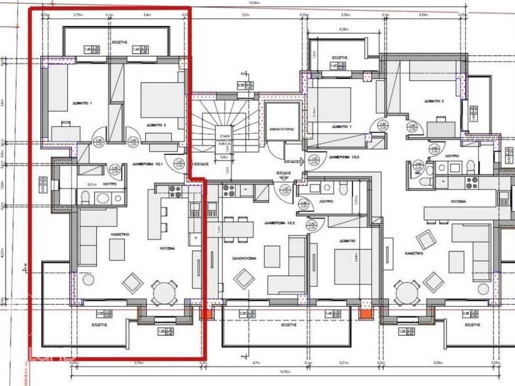 Forumland Real Estate, Κάτοψη διαμερίσματος