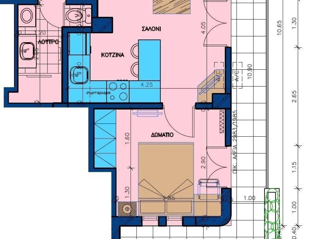 Forumland Real Estate, Κάτοψη Δβ   41,32τμ