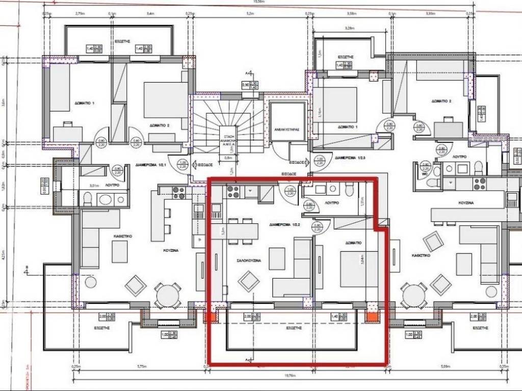 Forumland Real Estate, Κάτοψη διαμερίσματος