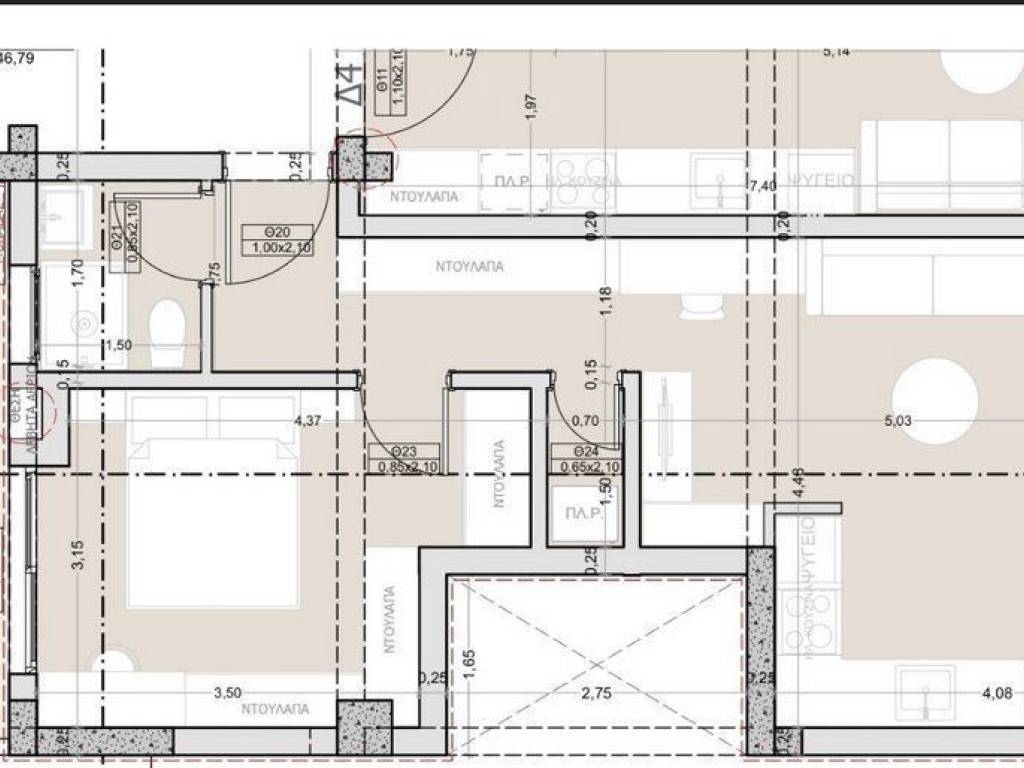 Forumland Real Estate, κάτοψη 68τ.μ.