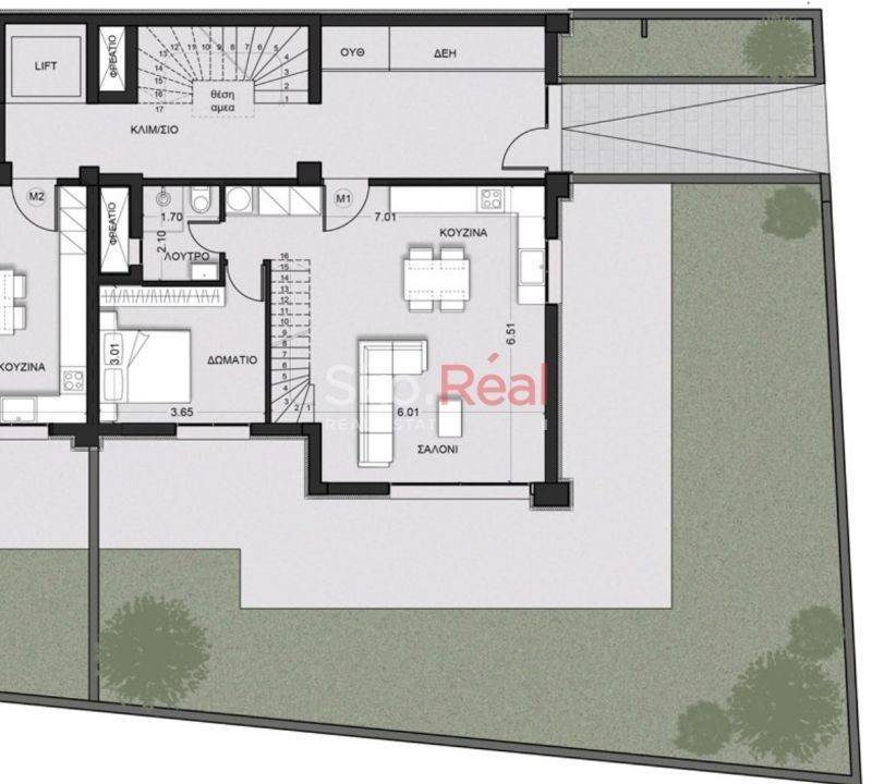 Κάτοψη ισογείου