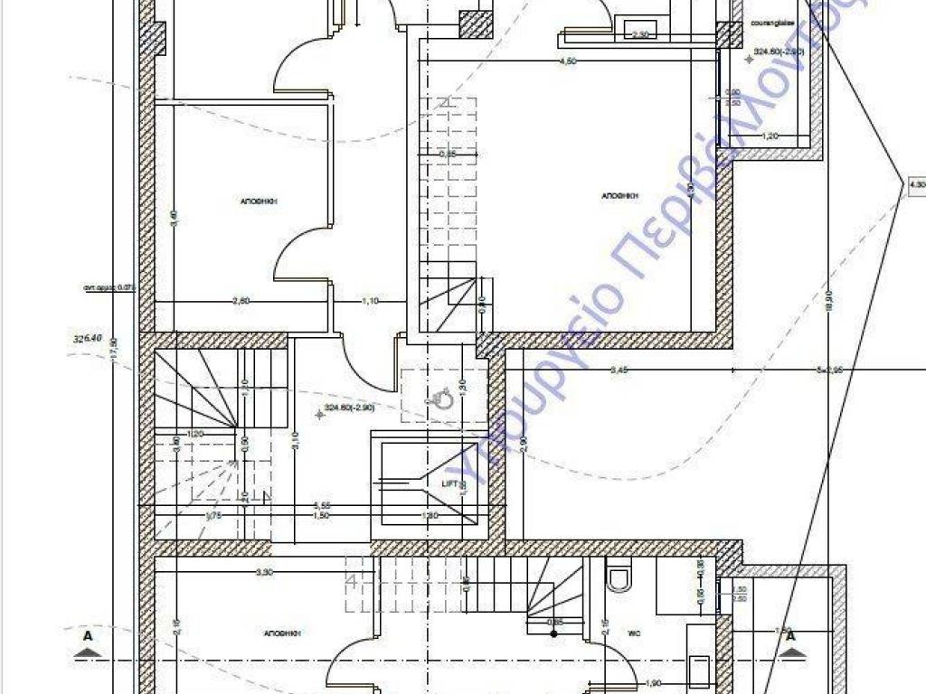 Forumland Real Estate, Κάτοψη υπογείου