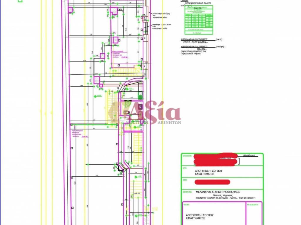 Εσωτερικοι χώροι