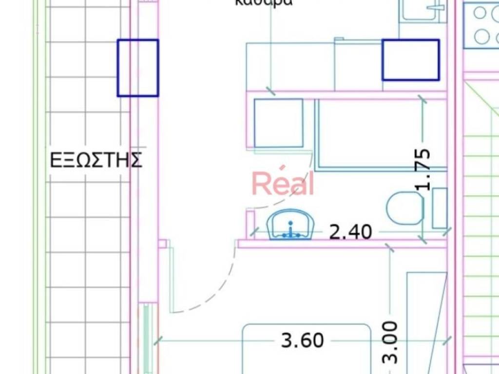 Κάτοψη γκαρσονιέρας