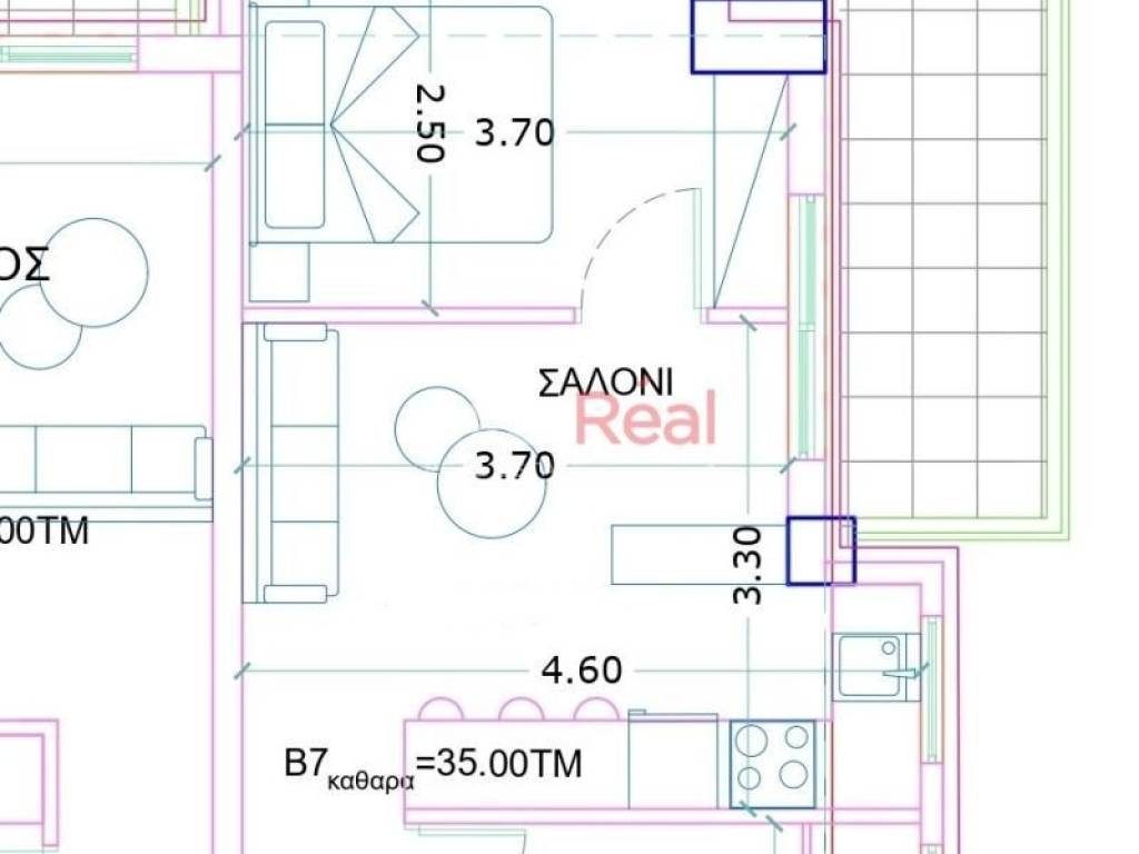 Κάτοψη 1ου ορόφου