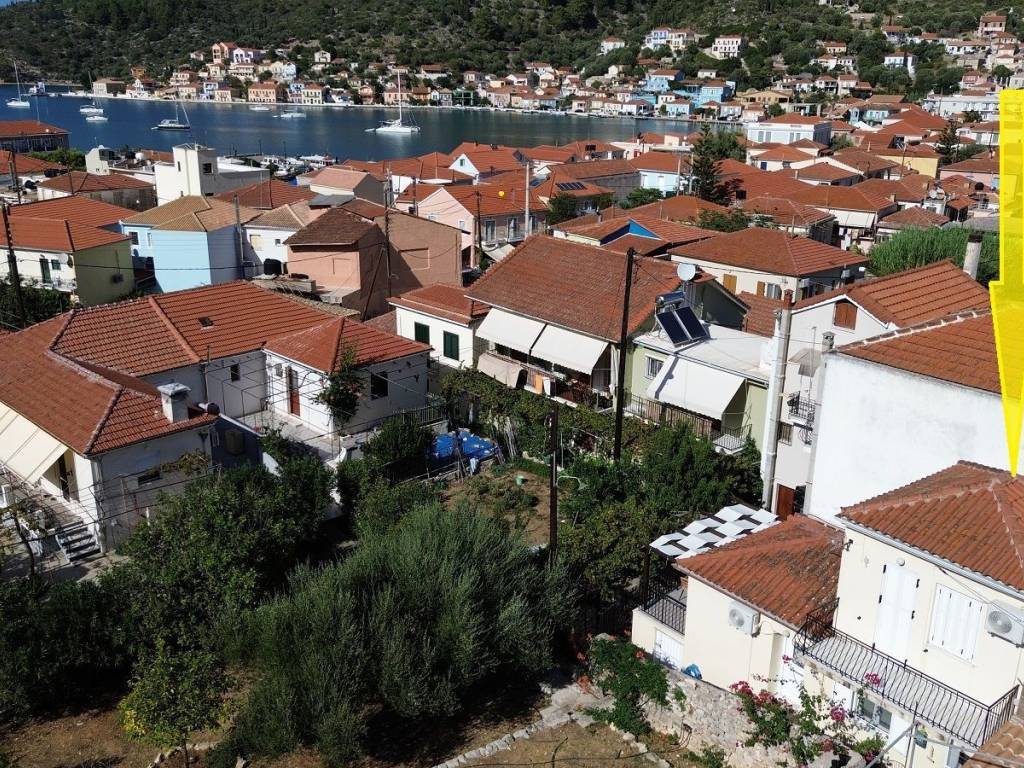 Aerial view of the property