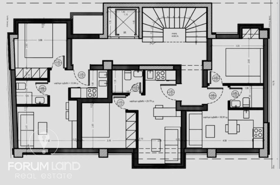 Forumland Real Estate, Κάτοψη ορόφου