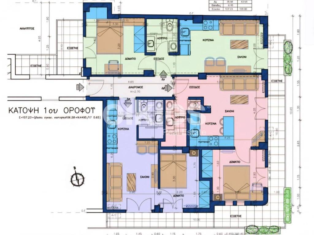 Εσωτερικοι χώροι