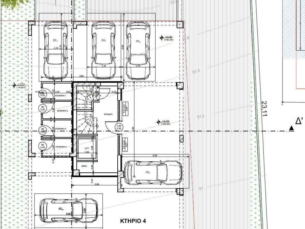 Forumland Real Estate, πυλωτή
