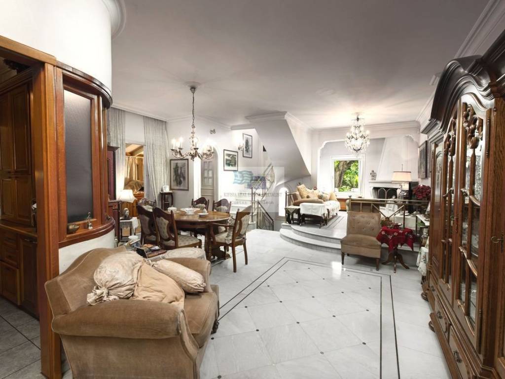 DINING ROOM - LIVING ROOM WITH FIREPLACE