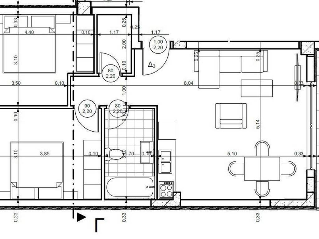Forumland Real Estate, κτίριο 4  2ος  Δ3 92.89τμ