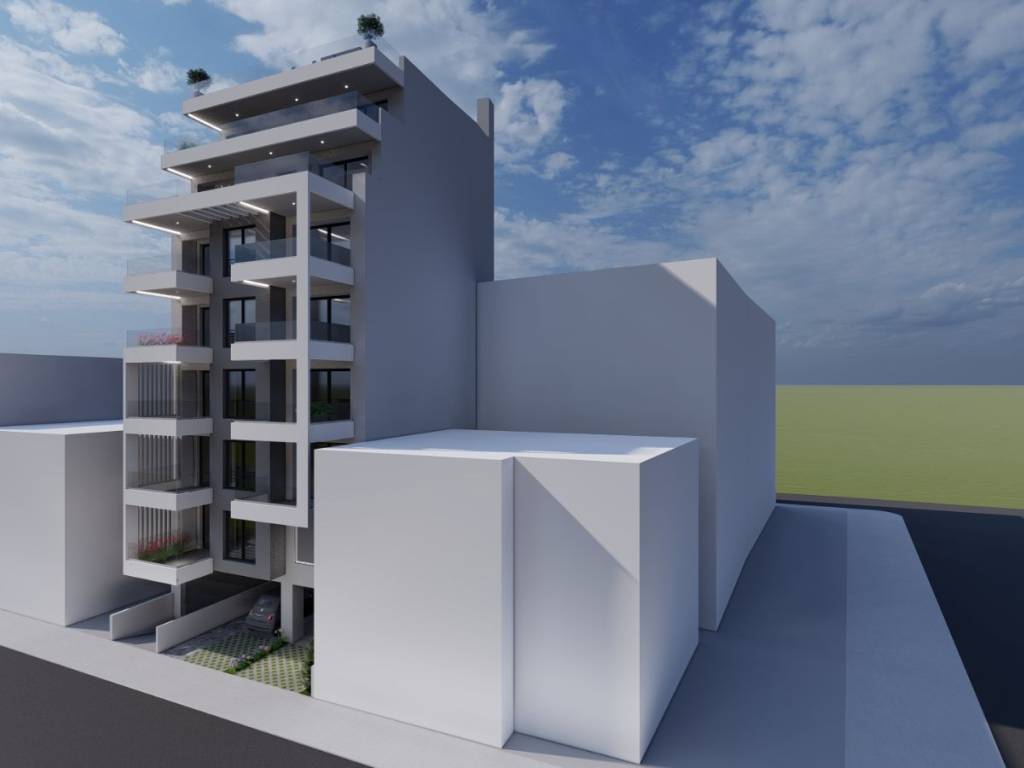 πίσω όψη οικοδομης