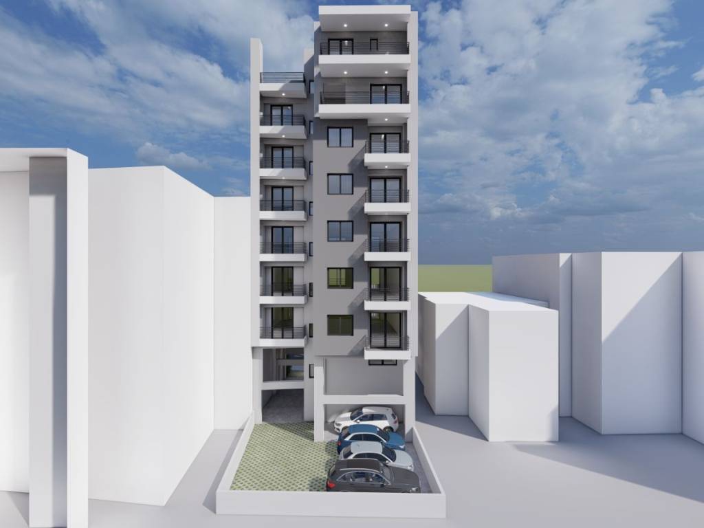 πίσω όψη οικοδομης