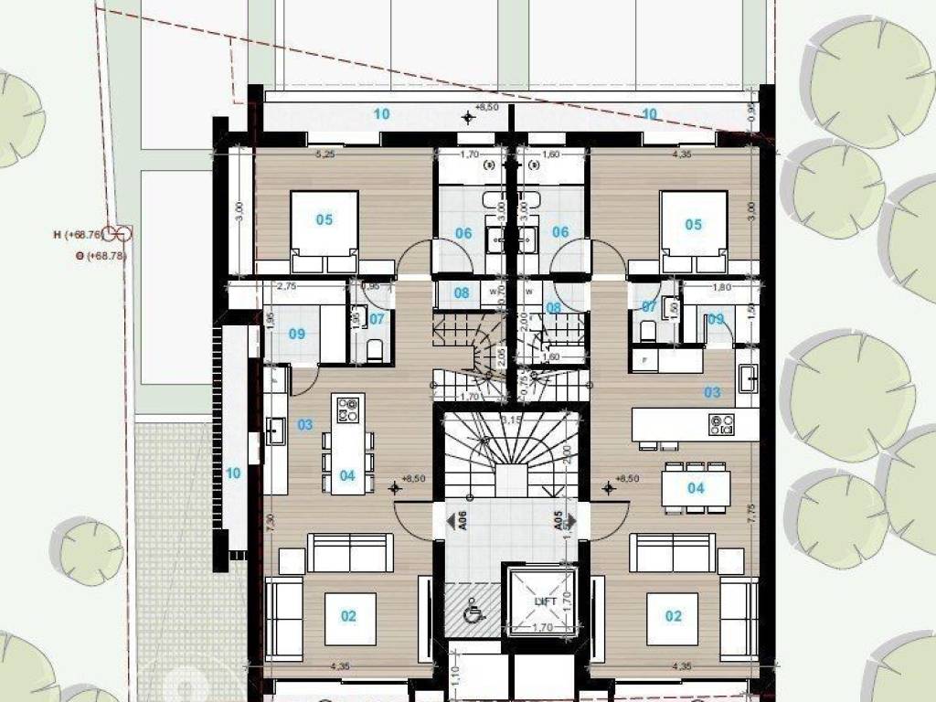 Forumland Real Estate, Κάτοψη 3ου ορόφου