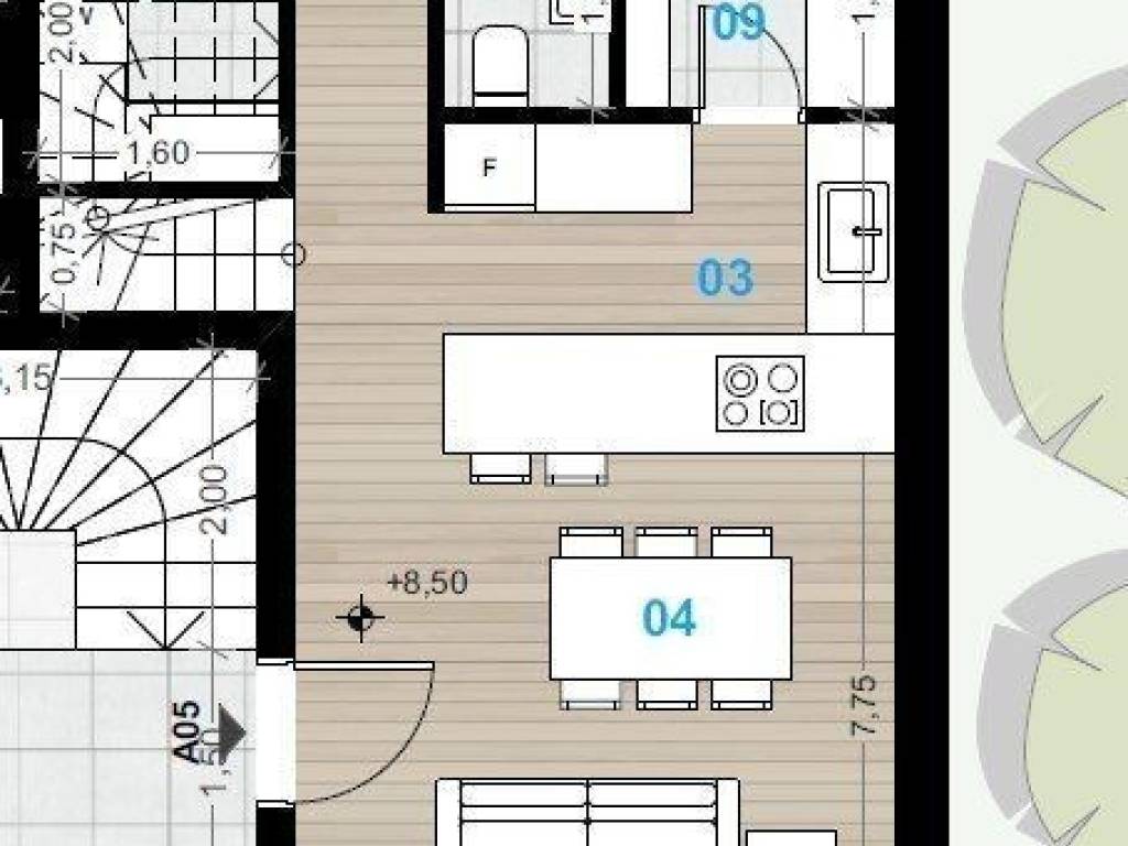 Forumland Real Estate, Κάτοψη 3ου Α05  135,97τμ