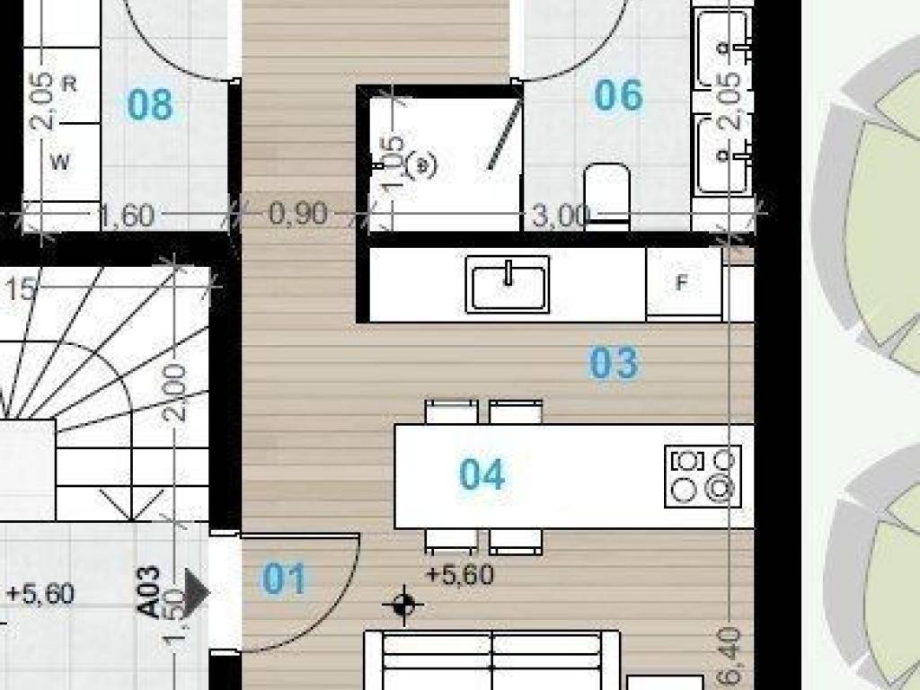 Forumland Real Estate, Κάτοψη 2ου Α03  86,23τμ