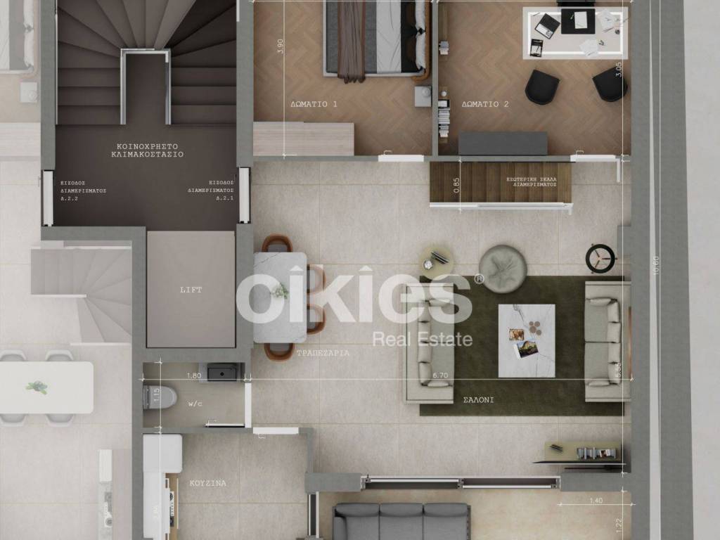 Εσωτερικοι χώροι