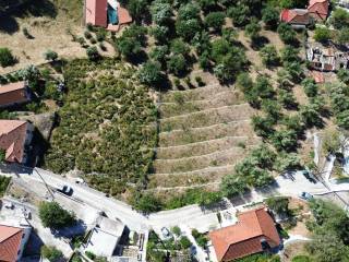 Aerial view of the land