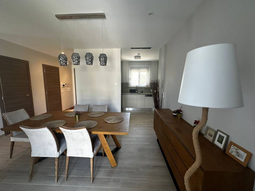 Kitchen with dining room