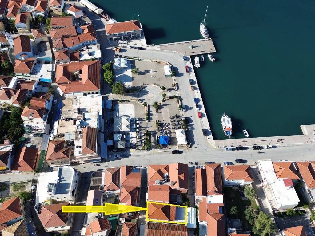 Outlined border of property