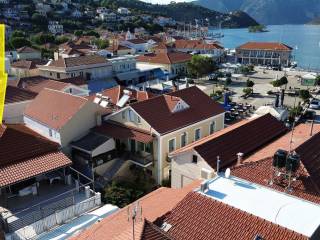 Aerial view of the house
