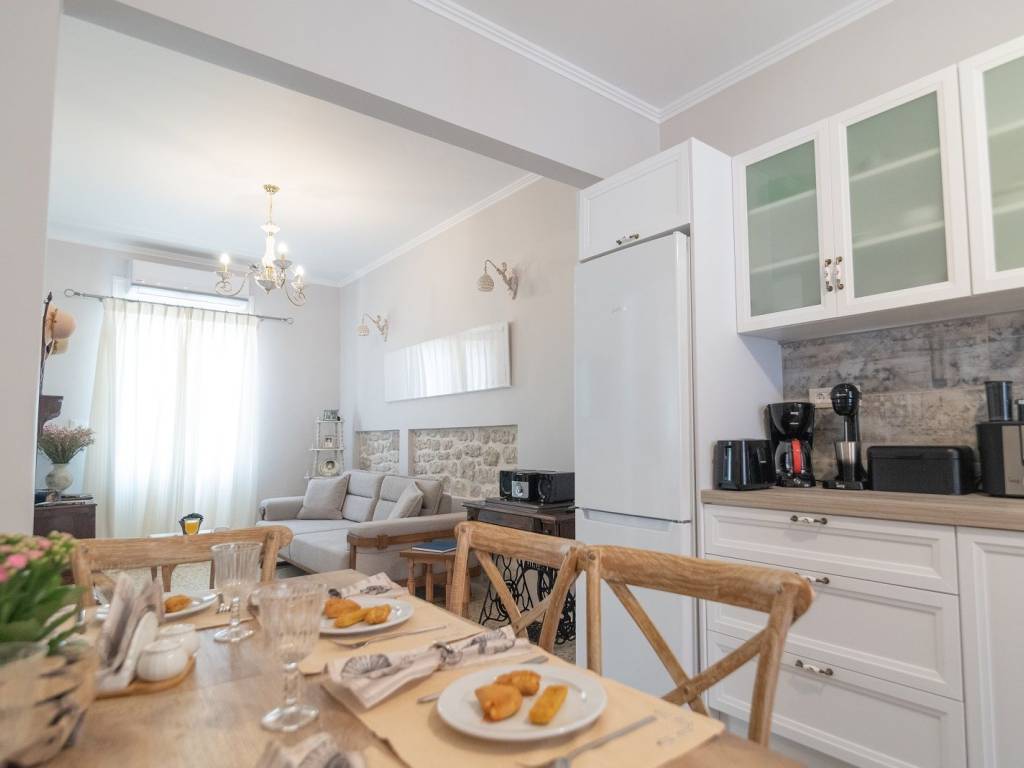 Kitchen and dining area