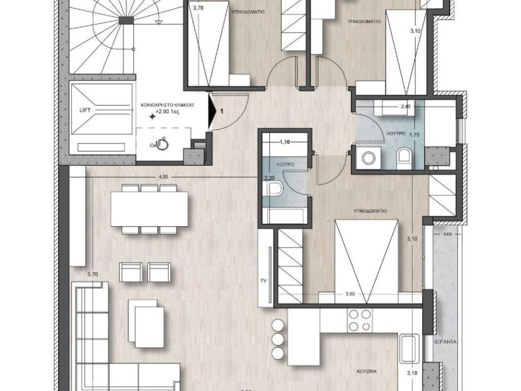 ΚΑΤΟΨΗ 1ΟΥ ΟΡΟΦΟΥ