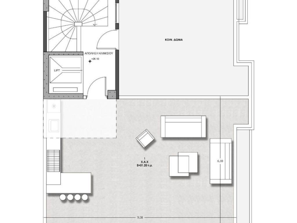 KATOPSE DOMATOS ME DYNATOTETA APOKLEISTIKES CHRESES 51,20 T.M.
