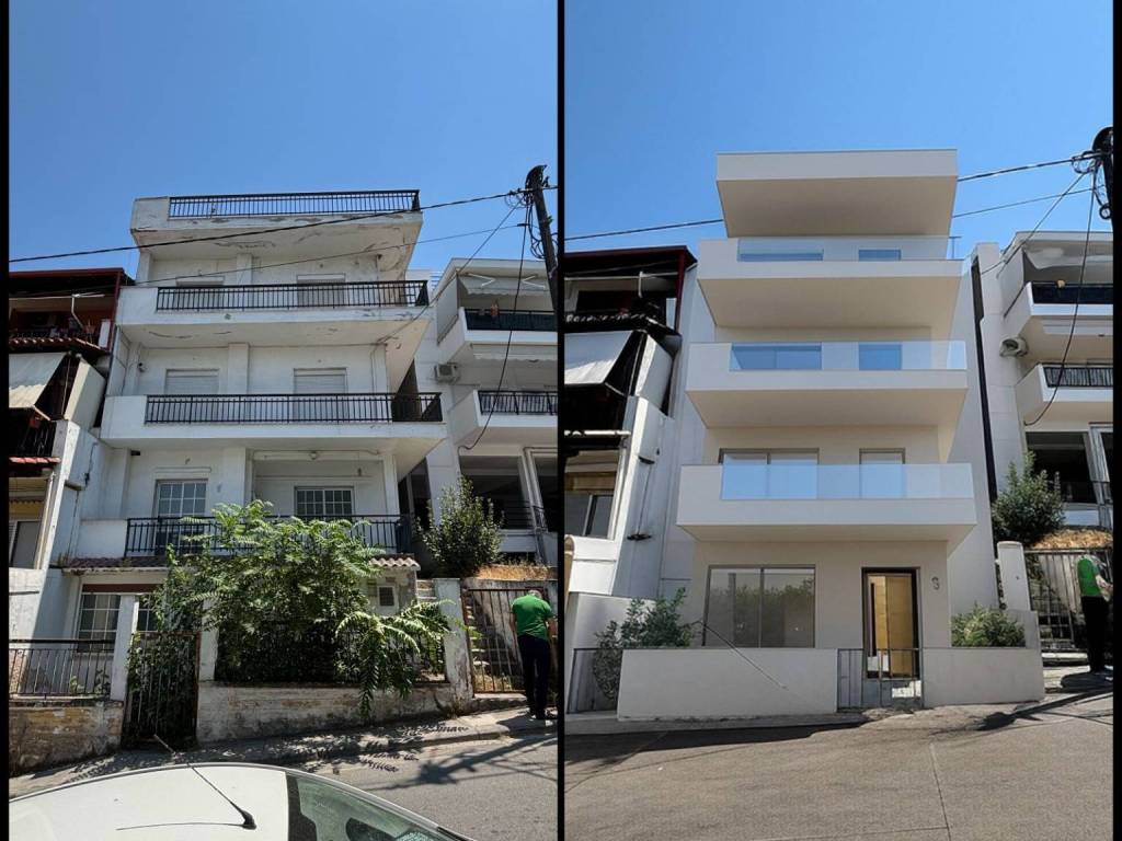 PHotorealistike apeikonise meta apo anakainise toy ktirioy.