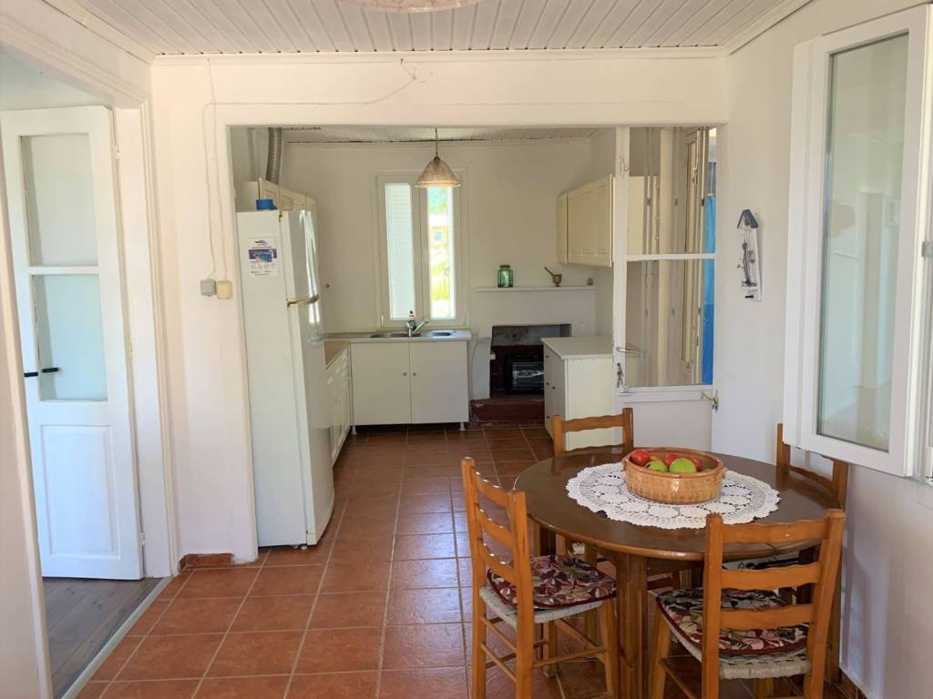 Kitchen and dining area