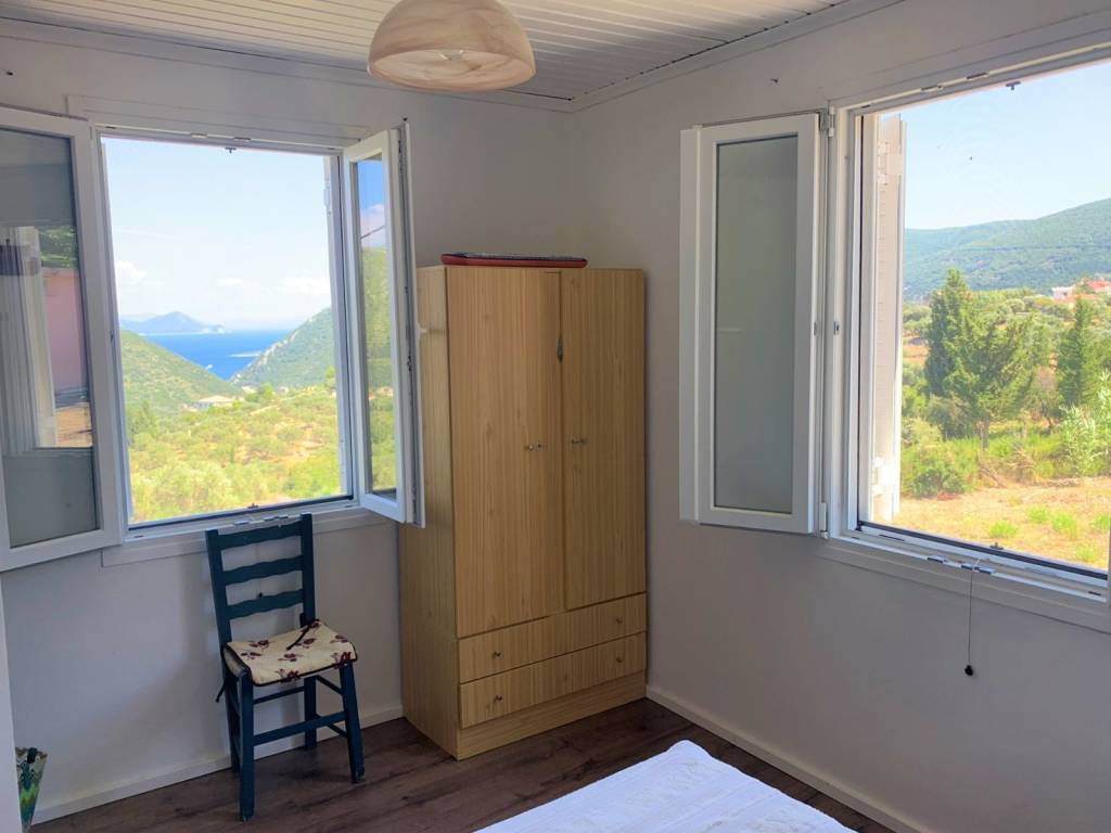 Window sea views from bedroom