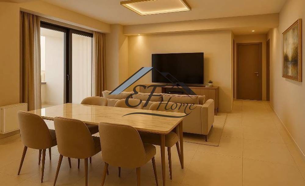 Ενιαίος χώρος σαλόνι-τραπεζαρία