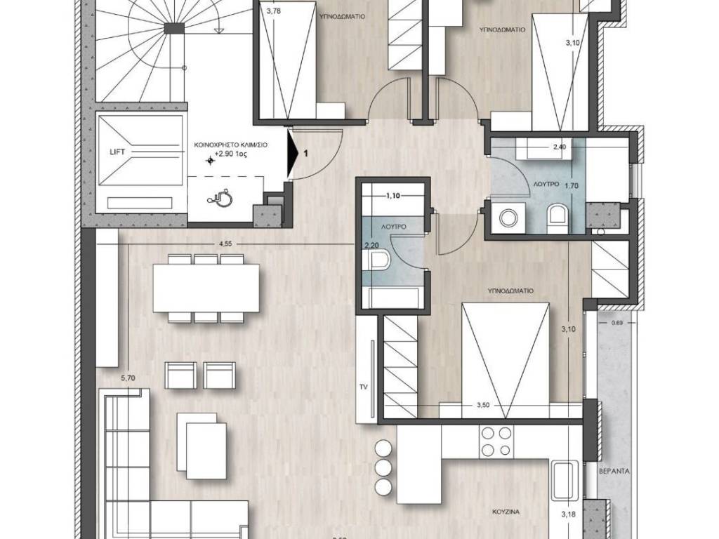 Εσωτερικοι χώροι