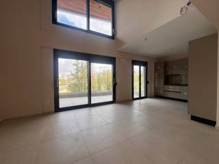 Καθιστικό και κουζίνα.