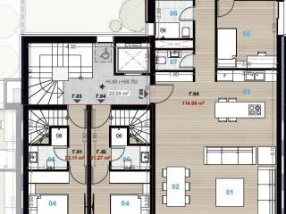 Forumland Real Estate, Κάτοψη Γ Κτίριο 2ος οροφος