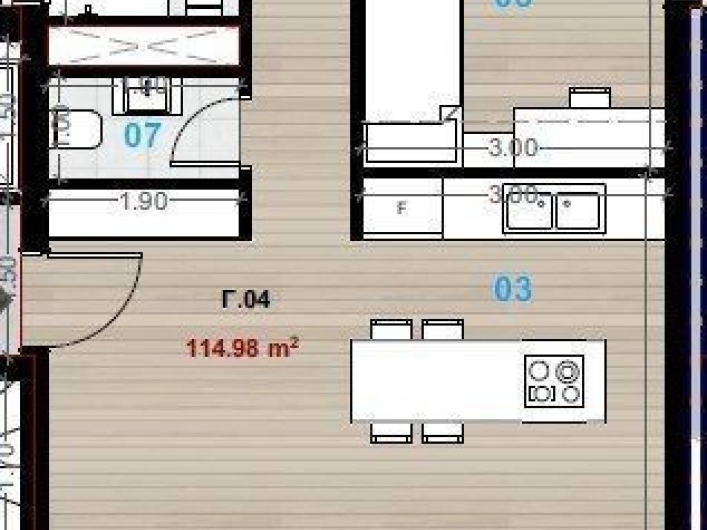 Forumland Real Estate, Κάτοψη διαμερίσματος