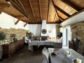 House: dining and living area