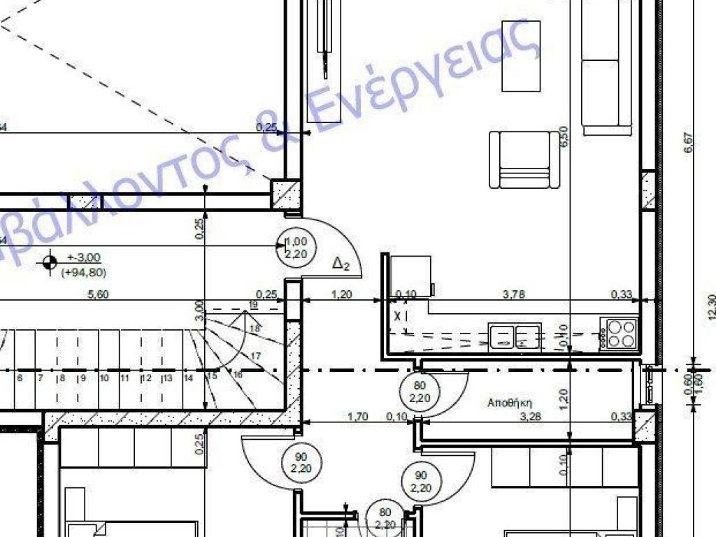 Forumland Real Estate, Κάτοψη 1ος  Δ2 113,25τμ