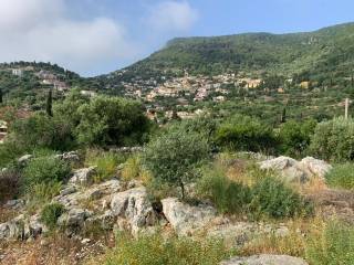 Village and mountain views from the plot