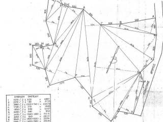 Survey diagram of the land
