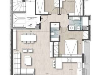 Forumland Real Estate, Κάτοψη 1ου διαμερίσματος