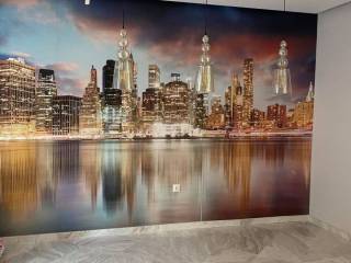 Τμήμα σαλοκουζίνας στο μεσαίο επίπεδο