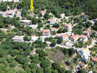 Aerial view of the plot